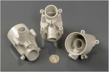 Complex injection molded parts for the military and defense markets.